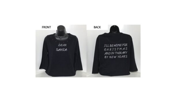 Dear Santa | 3/4 Sleeve Shirts | Design 1