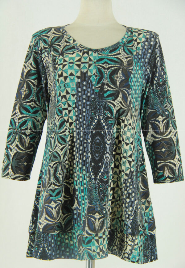 Blouse – Turquoise Design